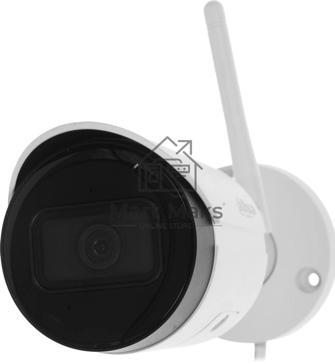 Камера видеонаблюдения IP Dahua DH-IPC-HFW1430DSP-SAW-0360B Wi-Fi 2.8-3.6мм цв. корп.:белый/черный