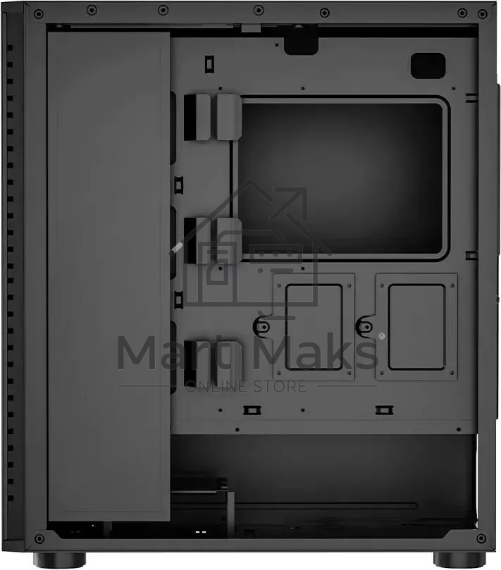 Компьютерный корпус PcCooler ME200 MESH BK черный без БП ATX 2xUSB3.0 audio bott PSU