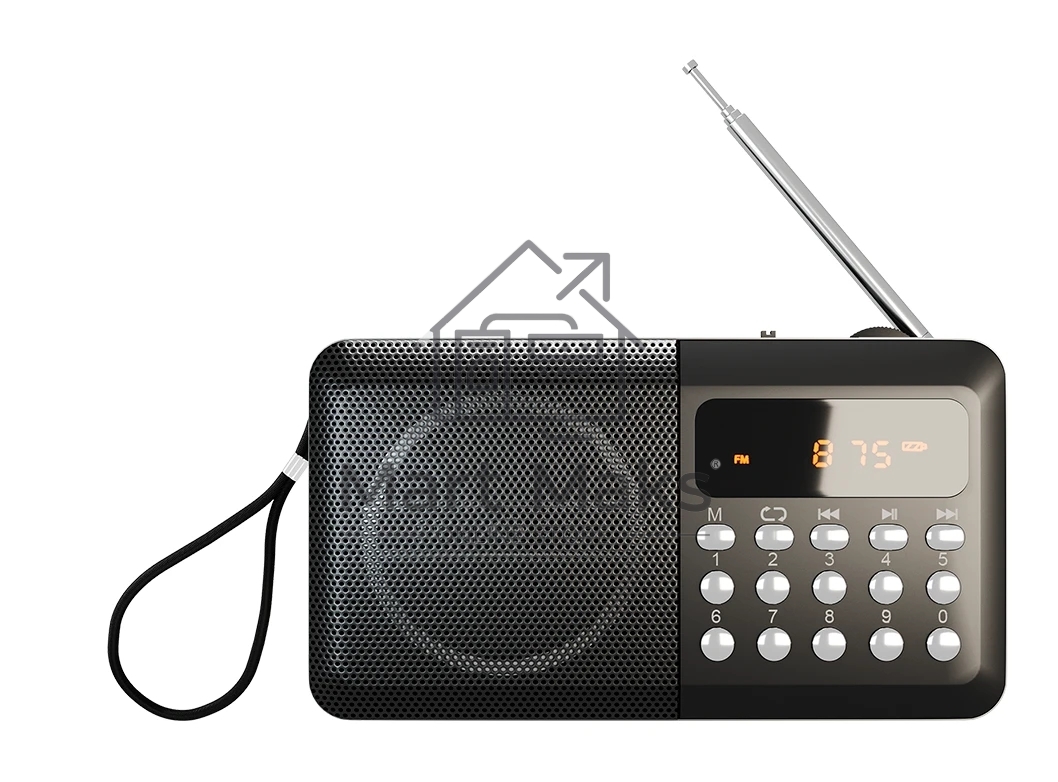 Радиоприемник SOUNDMAX SM-RD2116(черный)