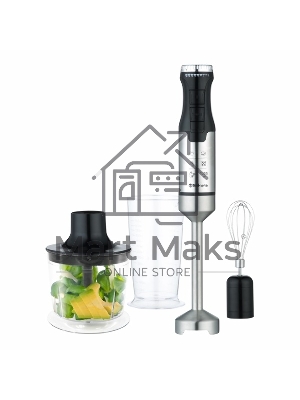 Блендерный набор Sakura SA-6264SBK Premium 1200 Вт 20 скор DC мотор стакан чоппер венчик