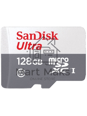 Флеш карта microSDXC 128Gb Class10 Sandisk SDSQUNR-128G-GN6TA oem