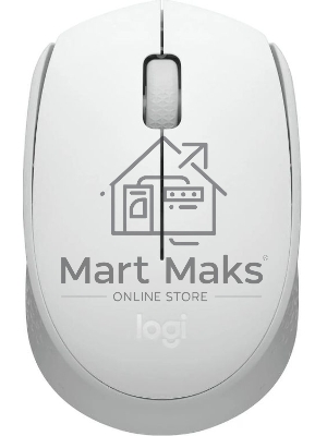 Мышь беспроводная Logitech M171 белый, 1000 dpi, радиоканал, USB, кнопки - 3