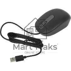 Мышь Logitech M86 черный оптическая 1000dpi USB для ноутбука (910-007661)
