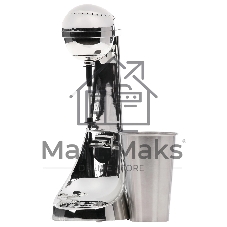 Миксер Clatronic BM-3472 серебристый, стационарный, 65 Вт, 0.45 л, 2 скорости