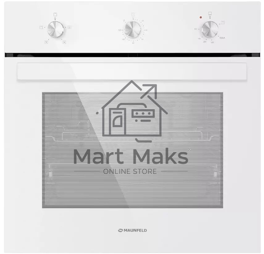 Шкаф духовой газоэлектрический Maunfeld EOGC604W Slim