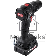 Дрель-шуруповерт Elitech CD 20ISL2 (E2201.041.01) 40Вт аккум. патрон:быстрозажимной (кейс в комплекте) (205722)