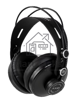 Проводные наушники Axelvox AX81 черный, полноформатные