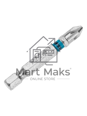 Бита Gross PZ2х50мм, сталь S2, шестигр., 10 шт.