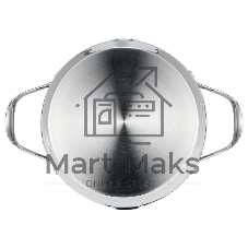 Кастрюля MAUNFELD ORIANA MF40RN01CR из нержавеющей стали со стеклянной крышкой, 20 см, 3,6 л