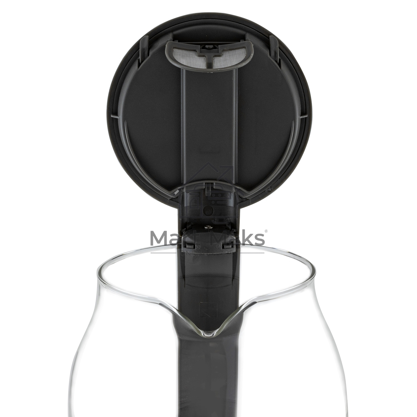 Чайник электрический JVC JK-KE1510 grey, объем 1,7л, максимальная мощность 2200 Вт