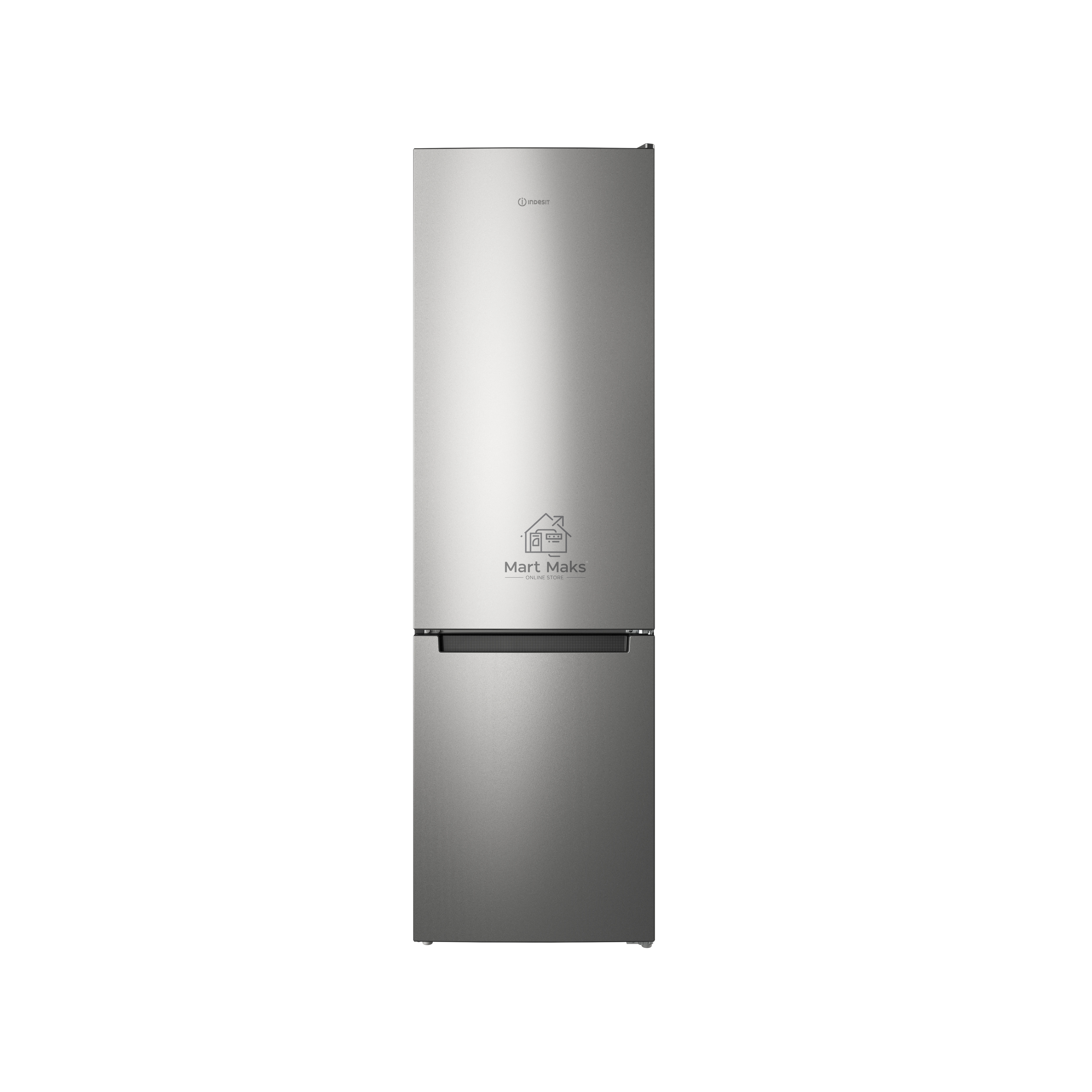 Холодильник Indesit ITS 4200 XB нержавеющая сталь, двухкамерный, 247/78л, морозилка снизу, No Frost
