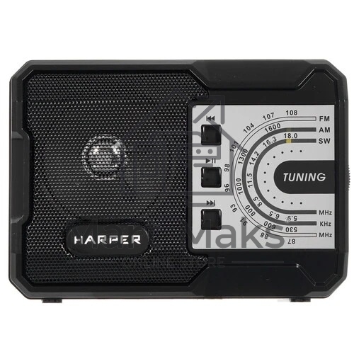 Радиоприемник Harper HRS-440 черный