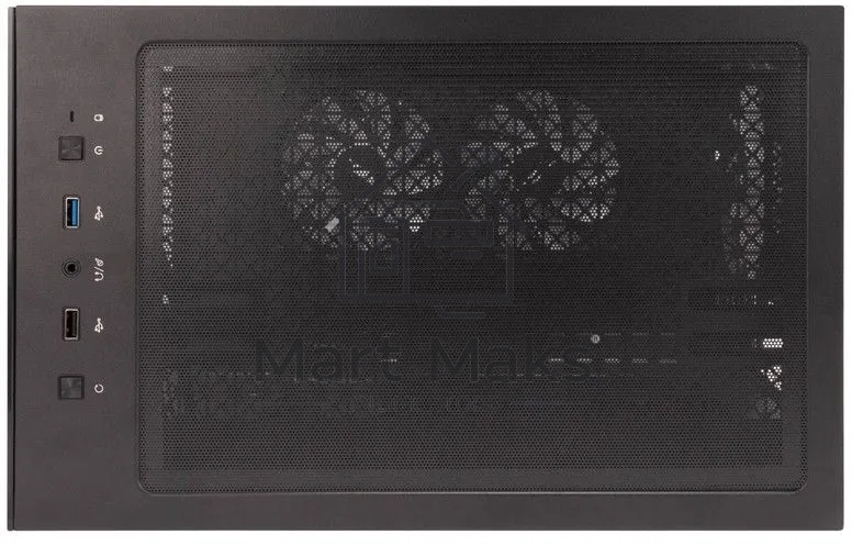 Компьютерный корпус 1STPLAYER MIKU Mi7-A черный ATX 3x120мм LED fans Mi7-A-BK-2F1R-1F1