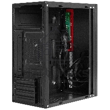 Компьютерный корпус Minitower ExeGate BAA-403U-AA500 (mATX, БП AA500 с вент. 8см, 2хUSB/1хUSB 3.0, HD Audio, черный)