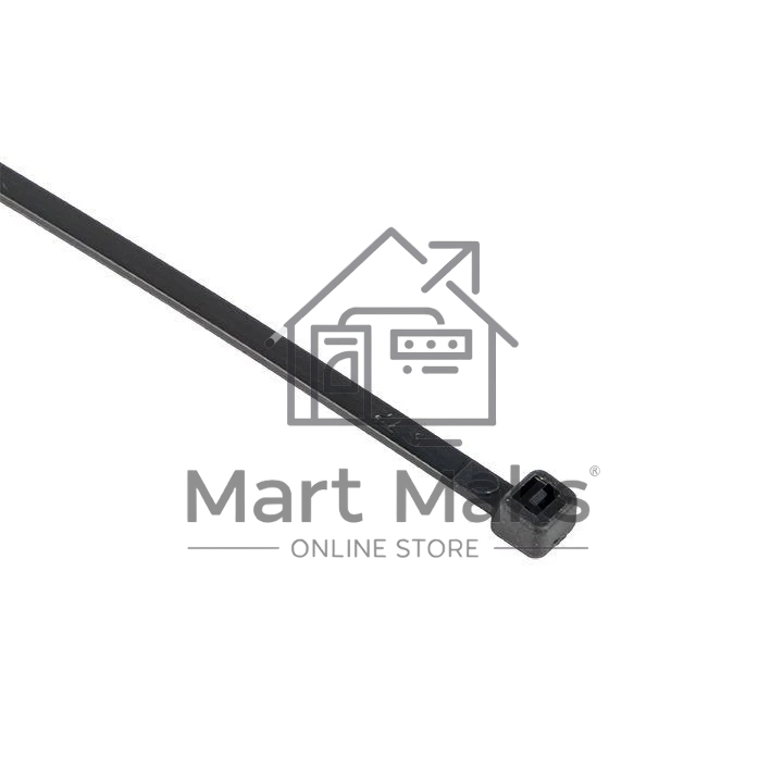 Хомут EKF Basic plc-cb-3.6x180 нейлоновый черный (3,6х180) (100 шт.)