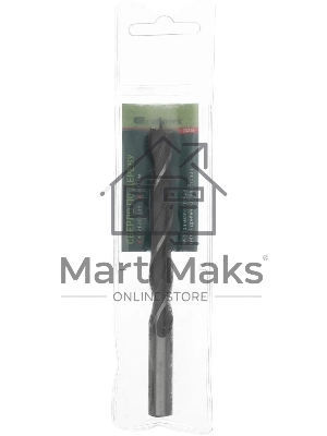 Сверло по дереву Сибртех, 10 мм, цилиндрический хвостовик