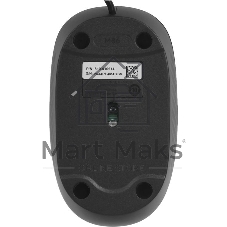 Мышь Logitech M86 черный оптическая 1000dpi USB для ноутбука (910-007661)