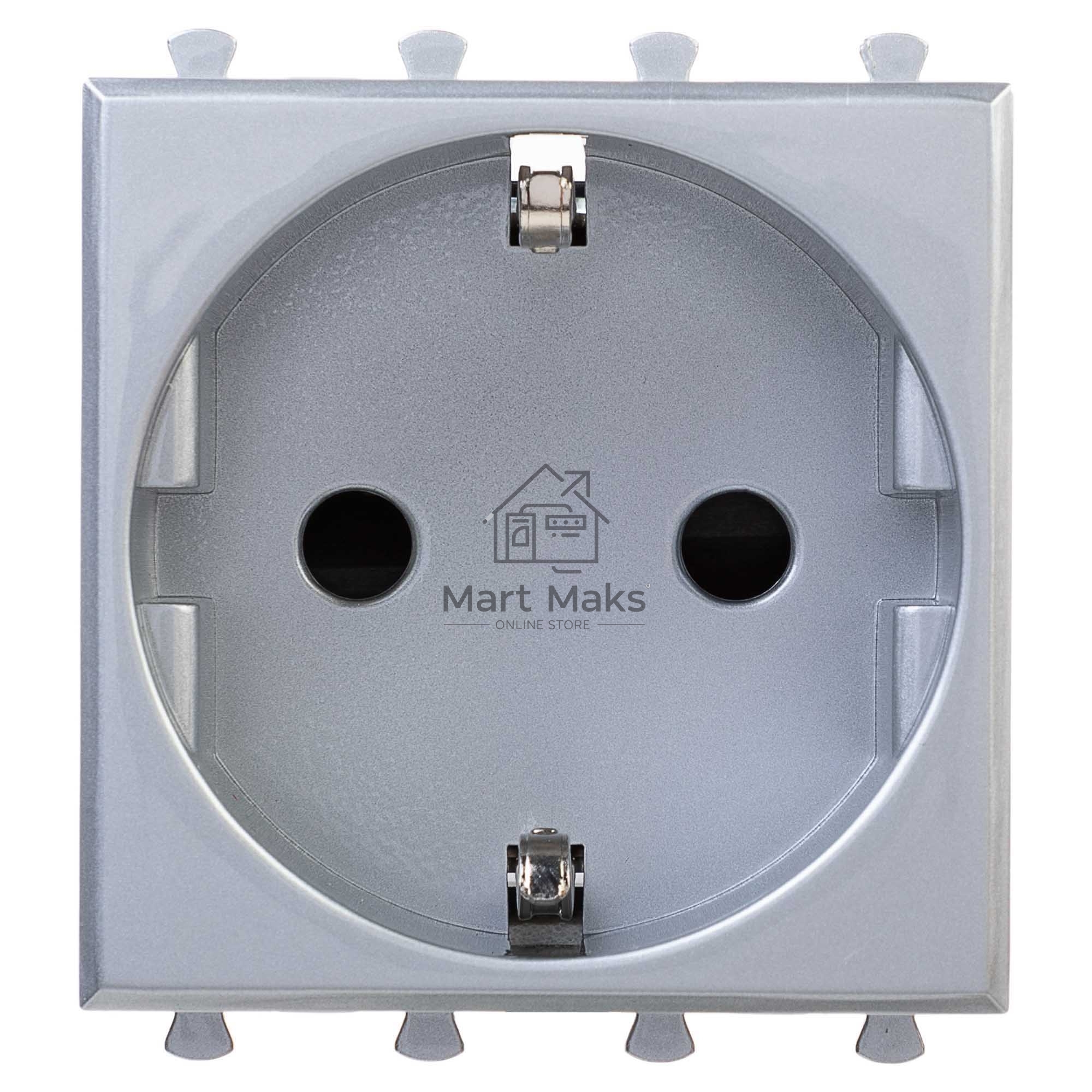 Розетка DKC Avanti 4404002 1-м 2 модуля, 