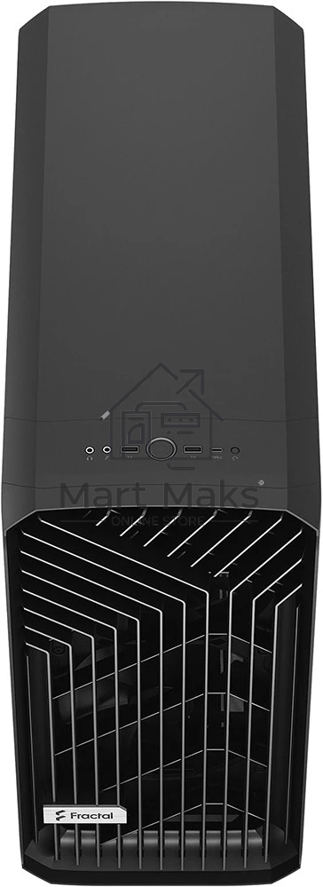 Корпус Fractal Design Torrent Black Solid / E-ATX, 2x3.5, 4x2.5, 7xPCI, 1xUSB-C, 2xUSB3.0 / 2x180mm, 3x140mm fans inc. / FD-C-TOR1A-05