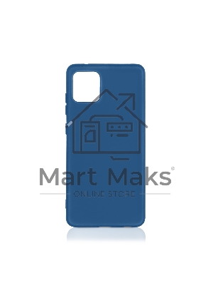 Чехол (клип-кейс) DF sOriginal-34, для Samsung Galaxy A03, синий