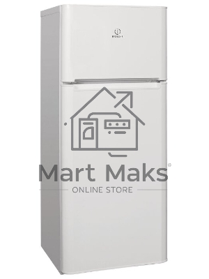 Холодильник Indesit TIA 14 белый двухкамерный 194/51л морозилка сверху, капельная система