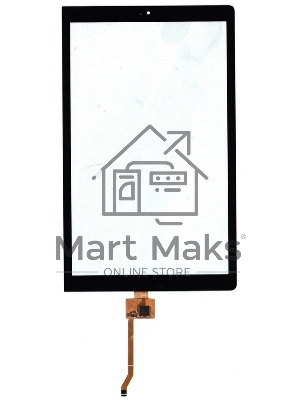Сенсорное стекло (тачскрин) для Lenovo Yoga Tab 3 Pro (2016) YT3–X90, черное