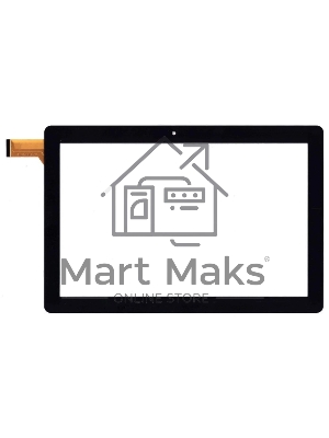 Сенсорное стекло (тачскрин) TurboPad kids 10.1 (2021), черное