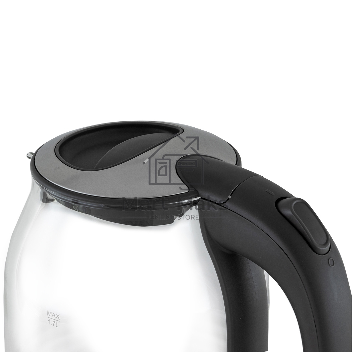 Чайник электрический JVC JK-KE1510 grey, объем 1,7л, максимальная мощность 2200 Вт