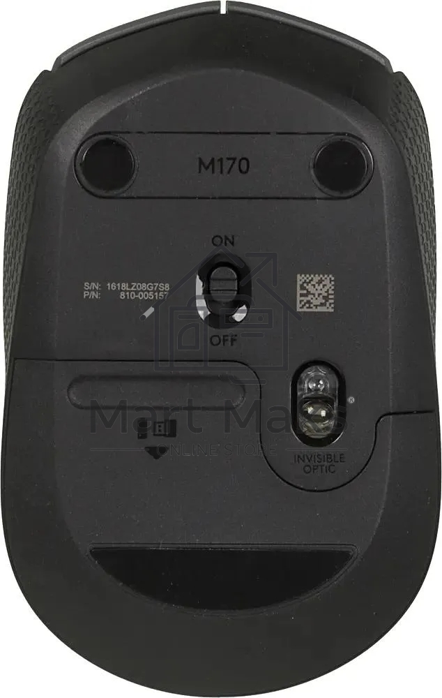 Клавиатура + мышь Logitech MK235 клав:черный мышь:черный USB беспроводная