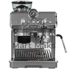 Кофеварка рожковая DeLonghi EC9255.T титан, исп. кофе - зерновой/молотый/чалды, 1.7 л, 1400 Вт, 15 Бар