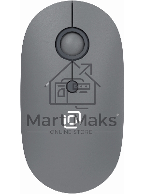 Мышь беспроводная Oklick 408MW графитовый, 1600 dpi, радиоканал, USB, кнопки - 4