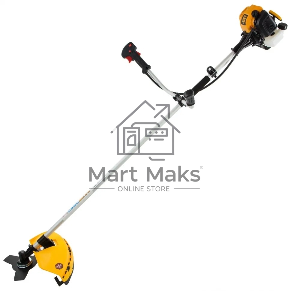 Триммер Denzel DT 25 бензиновый 25см3 1.3 лс. неразъемная штанга состоит из 2 частей