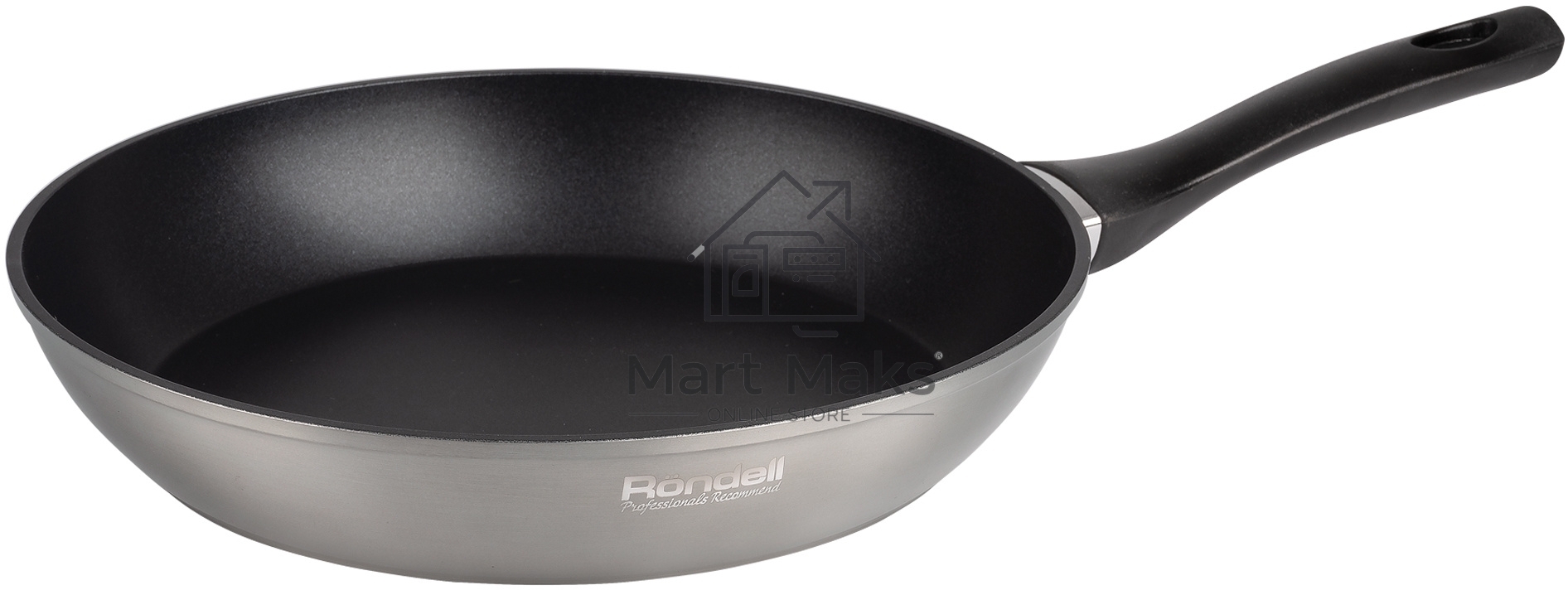 Сковорода Rondell Platino RDA-1471 круглая 24см покрытие: Xylan Plus ручка несъемная (без крышки) стальной