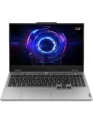 Ноутбук Lenovo LOQ 15IRX10 серый 15.6 FHD/Intel Core i5-13450HX/24Gb/512Gb/RTX 5060 8GB GDDR7/DOS