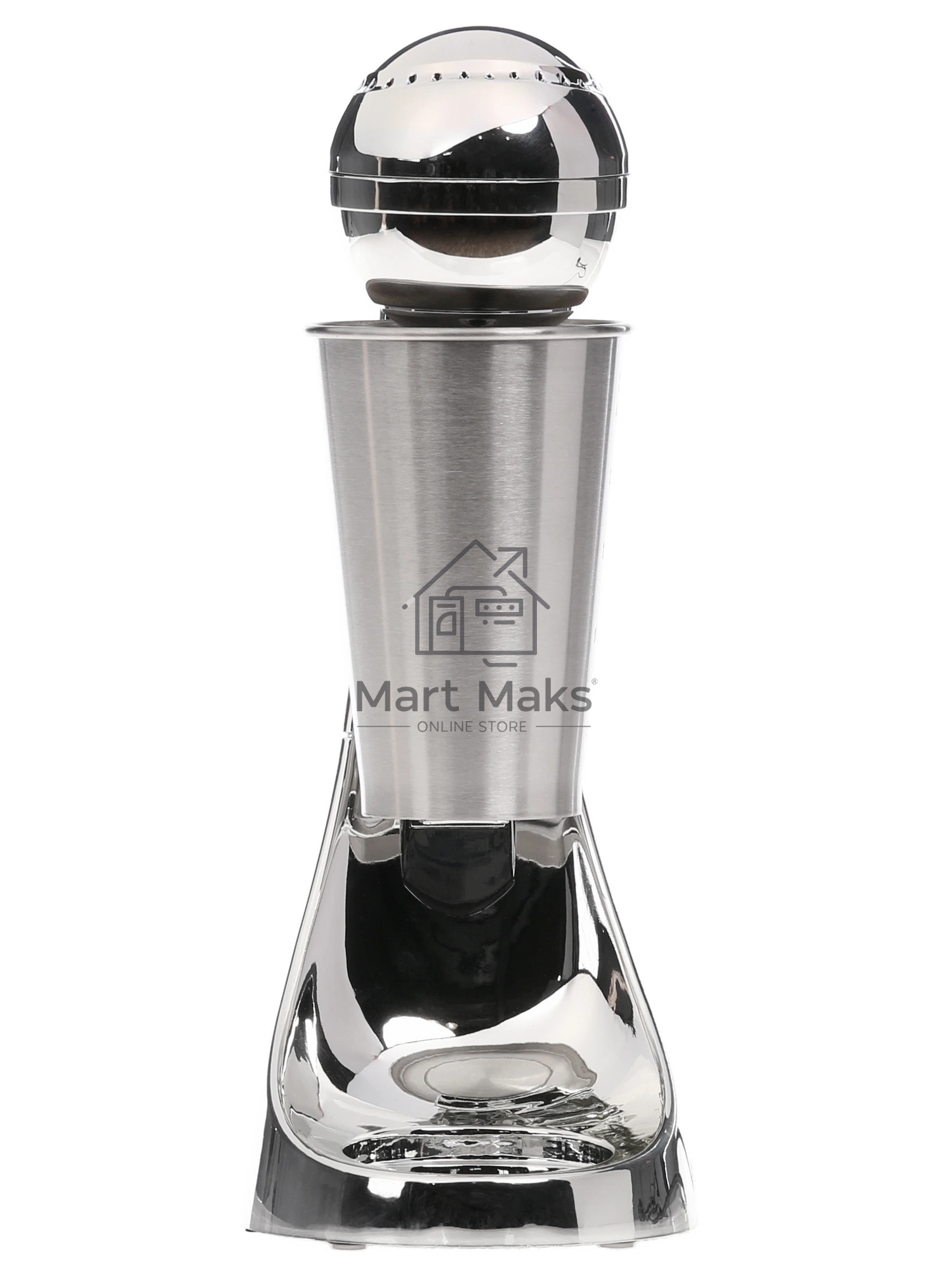 Миксер Clatronic BM-3472 серебристый, стационарный, 65 Вт, 0.45 л, 2 скорости