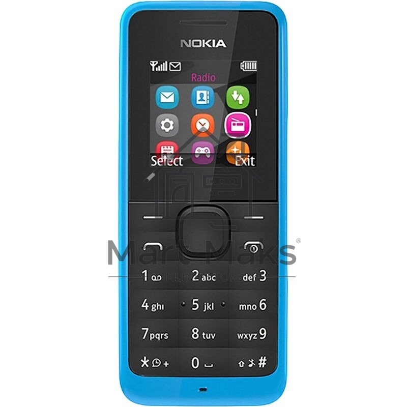 Мобильный телефон NOKIA 108 TA-1627 DS EAC синий
