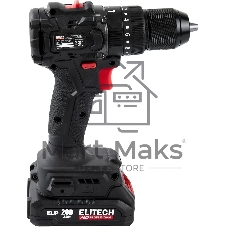 Дрель-шуруповерт Elitech CD 20ISL2 (E2201.041.01) 40Вт аккум. патрон:быстрозажимной (кейс в комплекте) (205722)