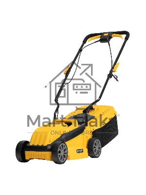 Газонокосилка электрическая Denzel GMC-1200, шир., 32 см, 1200 Вт, 3 уров., травосб. 30 л