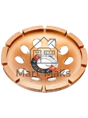 Чашка алмазная Matrix 72985 зачистная, 125 мм, однорядная