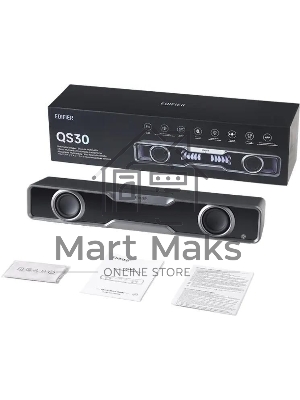 Колонки Edifier QS30 1.0 черный 5Вт BT