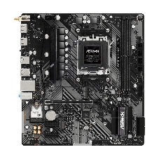 Материнская плата ASRock B650M-H/M.2+ WiFi, AM5, AMD B650, 2xDDR5, 4xSATA, 2xM.2, 1xPCIe 4.0 x16, 2xPCIe 4.0 x1, 1xHDMI, 1xDP, 1x1Gb LAN, Wi-Fi 5, Bluetooth 5.0, 1xUSB-C 5Gbps, 3xUSB-A 5Gbps, 2xUSB-A 2.0, 3x3.5 мм, 7.1, mATX
