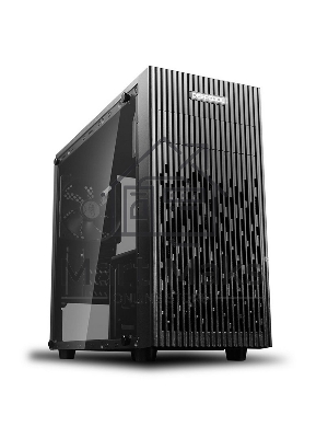 Компьютерный корпус Deepcool MATREXX 30 без БП, большое боковое окно, черный, MICRO ATX/MINI-ITX