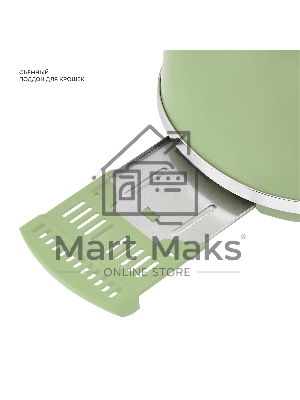 Тостер Galaxy Line GL 2911, райская олива, металл, 900 Вт, 6 степеней поджарки