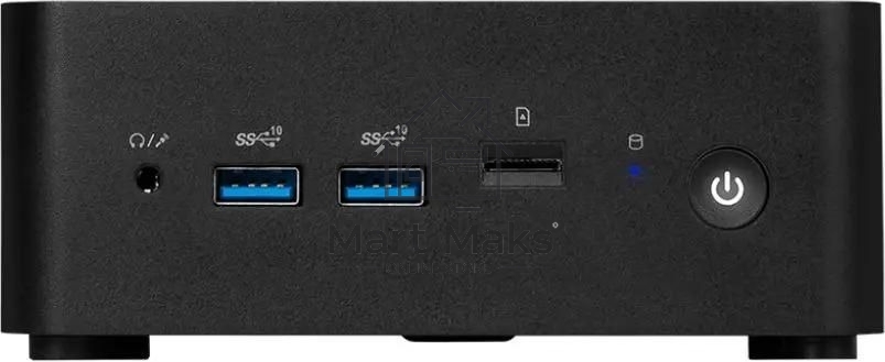 Неттоп MSI Cubi NUC 1M-044XRU Core 5 120U (1.4) 16Gb SSD512Gb Graphics CR noOS GbitEth WiFi BT 120W черный (9S6-B0B111-090)