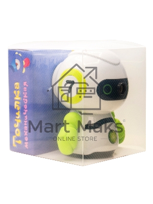 Точилка для карандашей механическая Silwerhof Robot Монстрики, 1 отверстие, пластик