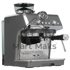 Кофеварка рожковая DeLonghi EC9255.T титан, исп. кофе - зерновой/молотый/чалды, 1.7 л, 1400 Вт, 15 Бар