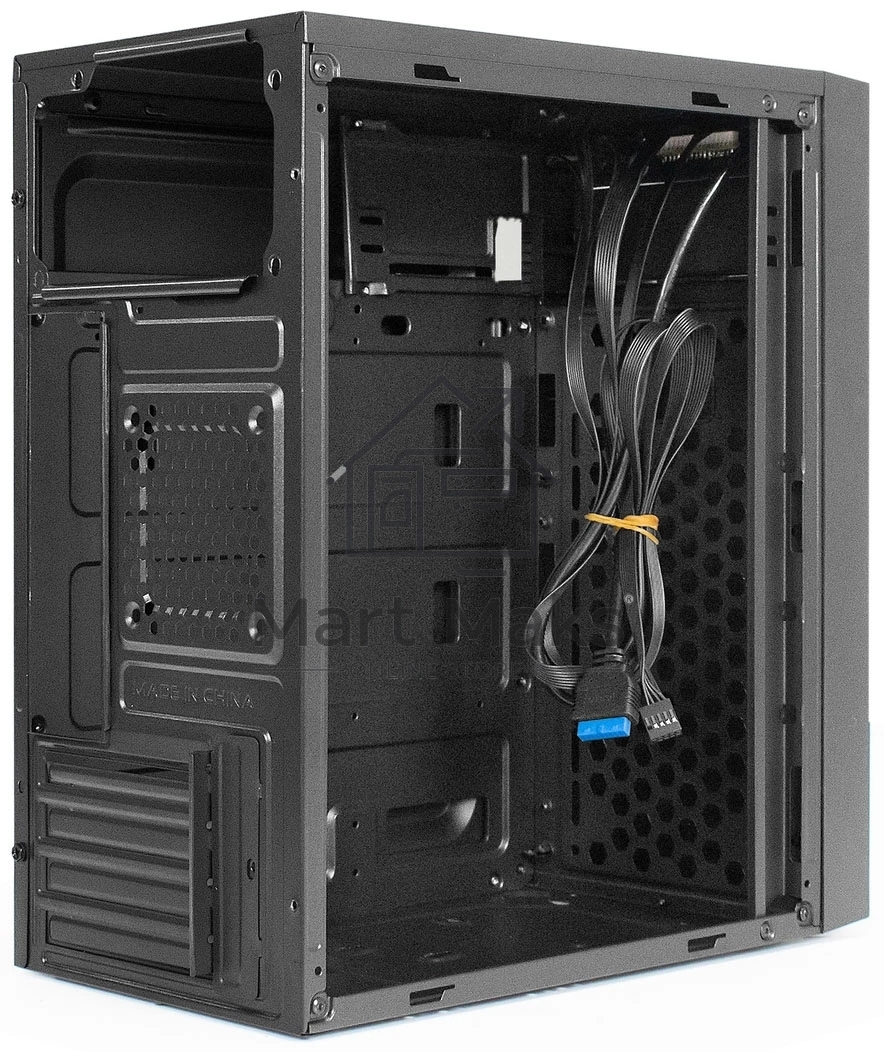 Компьютерный корпус Minitower ExeGate BAA-113U-AA500 (mATX, БП AA500 с вент. 8см, 2*USB+1*USB3.0, аудио, черный)