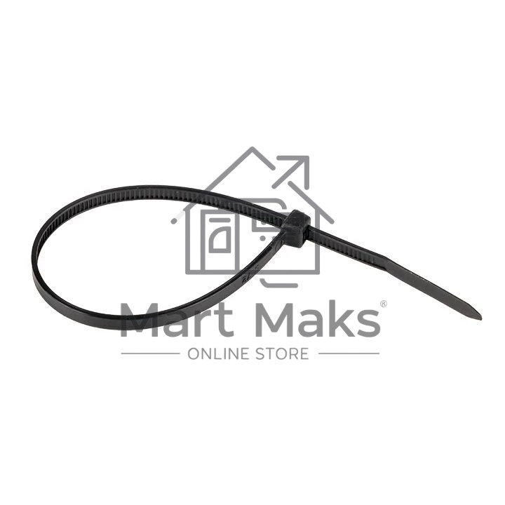 Хомут EKF Basic plc-cb-3.6x180 нейлоновый черный (3,6х180) (100 шт.)