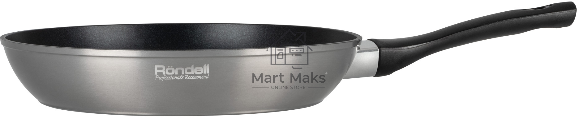 Сковорода Rondell Platino RDA-1471 круглая 24см покрытие: Xylan Plus ручка несъемная (без крышки) стальной