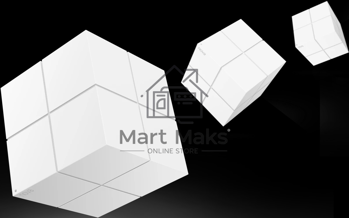 Домашняя Mesh WiFi система Tenda AC1200 из 3х роутеров с Гигабитными портами